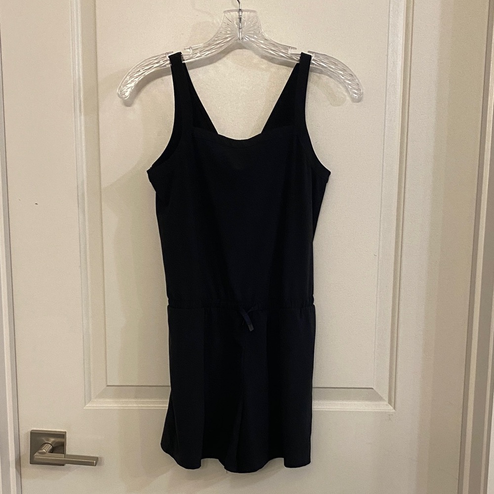 Kids Athletic Romper- Black
